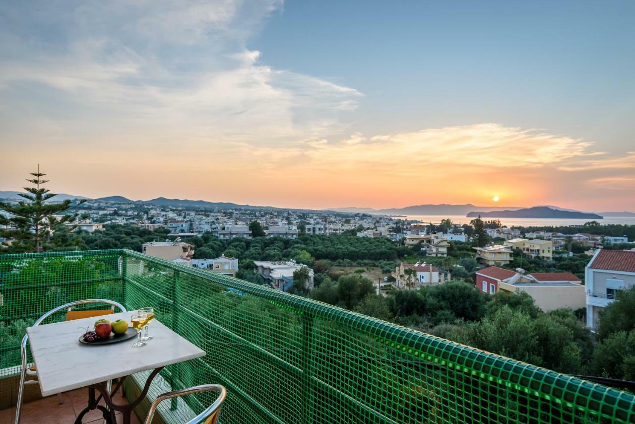 Golden Beach Hill Apartments Kato Daratso Exteriér fotografie
