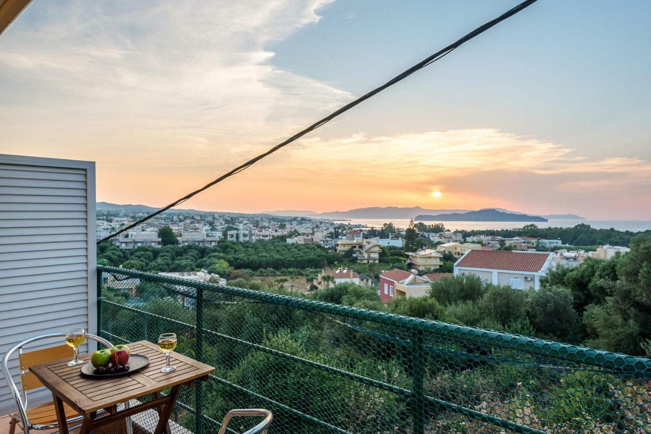 Golden Beach Hill Apartments Kato Daratso Exteriér fotografie